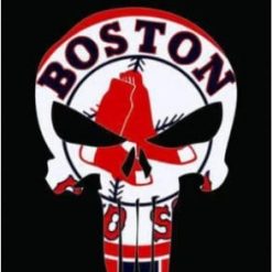 Boston Red Sox Black flag 3X5Ft Banner USA Polyester with Brass Grommets