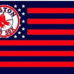 Boston Red Sox Red flag 3X5Ft Banner USA Polyester with Brass Grommets