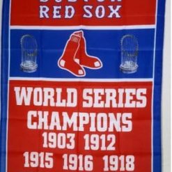 Boston Red Sox World Series Champions flag 3X5Ft Banner USA Polyester with Brass Grommets