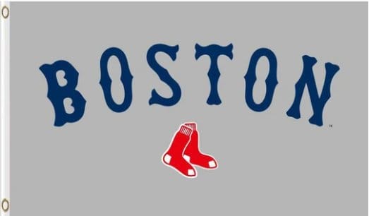 Boston Red Sox flag 3X5Ft Banner USA Polyester with Brass Grommets - 4