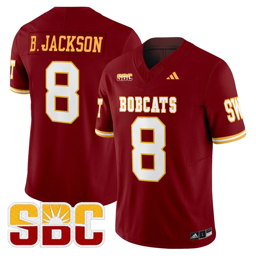 Brad Jackson Jersey #8 Texas State Bobcats 2025 Limited Stitched - Image 4