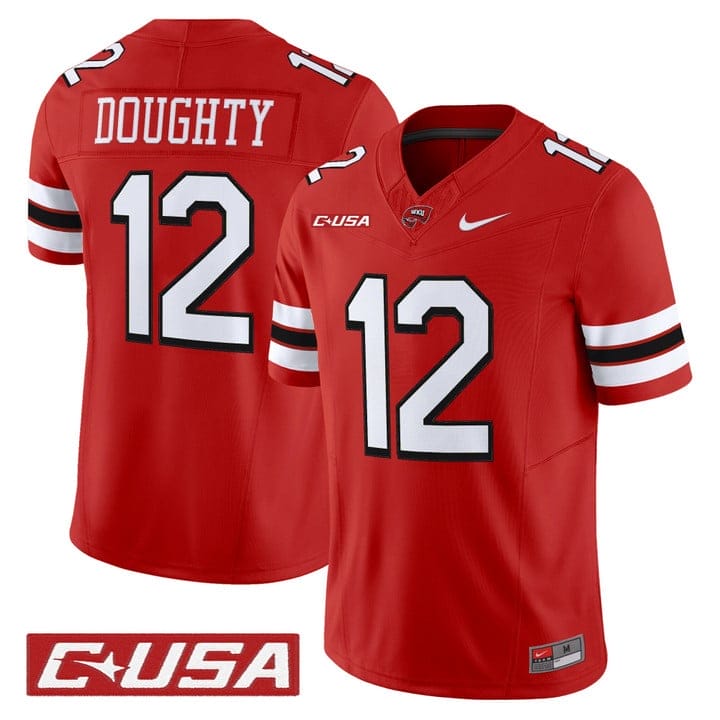 Brandon Doughty Jersey #12 Western Kentucky Hilltoppers 2025 Stitched - Image 5