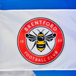 Brentford Football Club Flag White 3x5ft Banner polyester