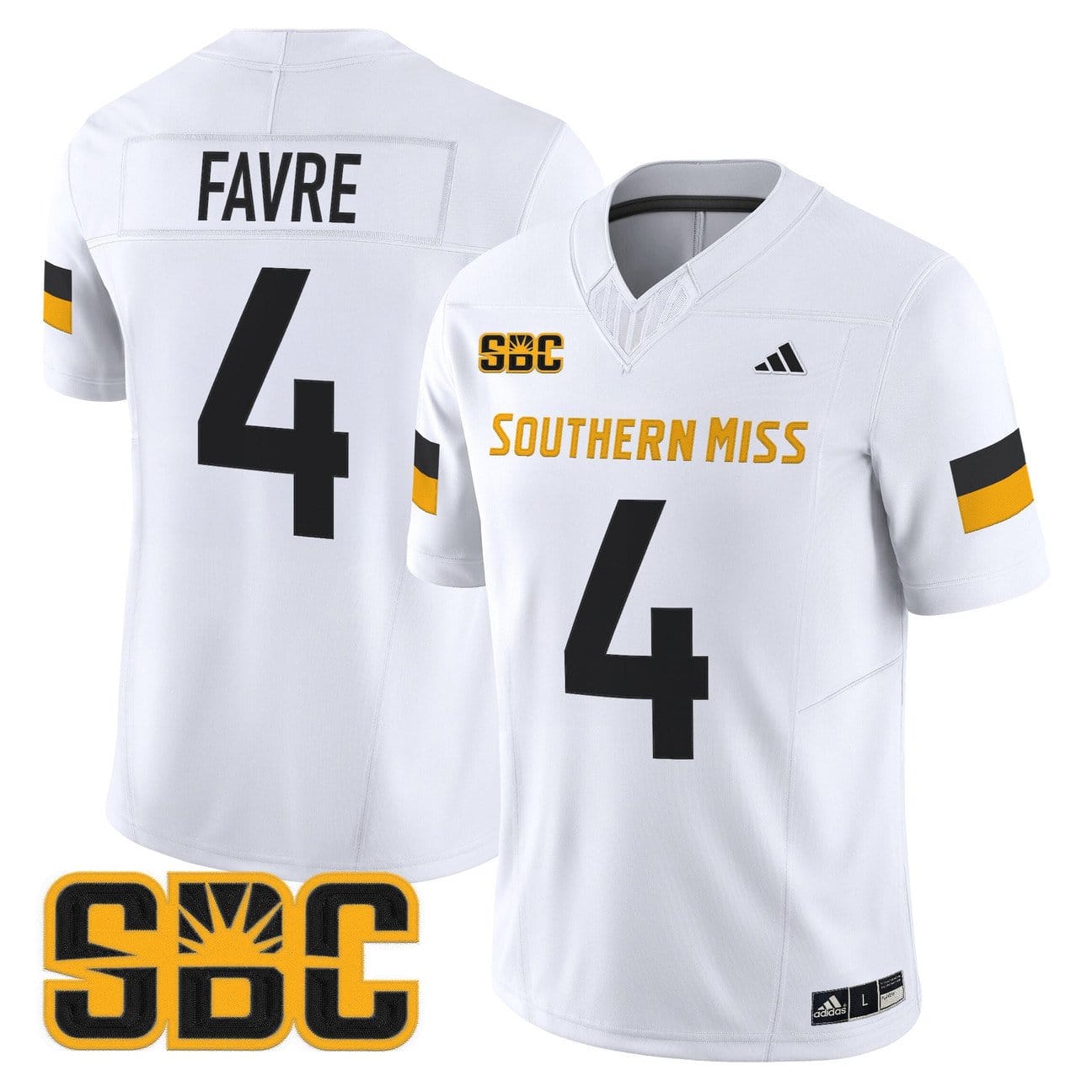 Brett Favre Jersey #4 Southern Miss Golden Eagles 2025 Vapor Limited Stitched - Image 5