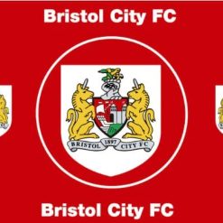 Bristol City Football Club Flag 3x5ft Banner polyester Red