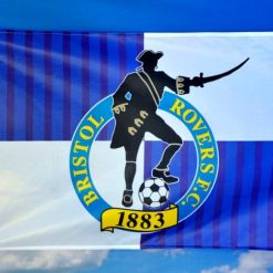 Bristol Rovers Football Club Flag 3x5ft Banner polyester