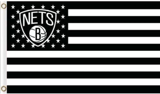 Brooklyn Nets Flag 3X5Ft Polyester Banner USA Digital Print