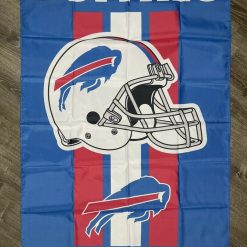 Buffalo BillsVertical Flag 3x5 ft Sports Blue Vertical Banner Man-Cave Garage