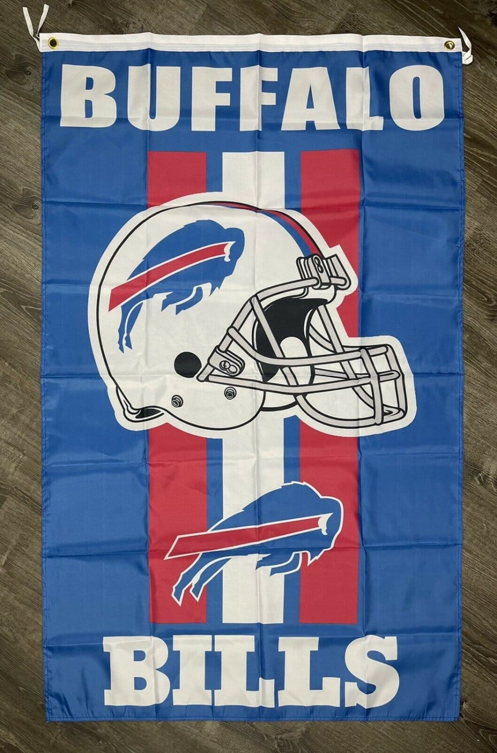 Buffalo BillsVertical Flag 3x5 ft Sports Blue Vertical Banner Man-Cave Garage