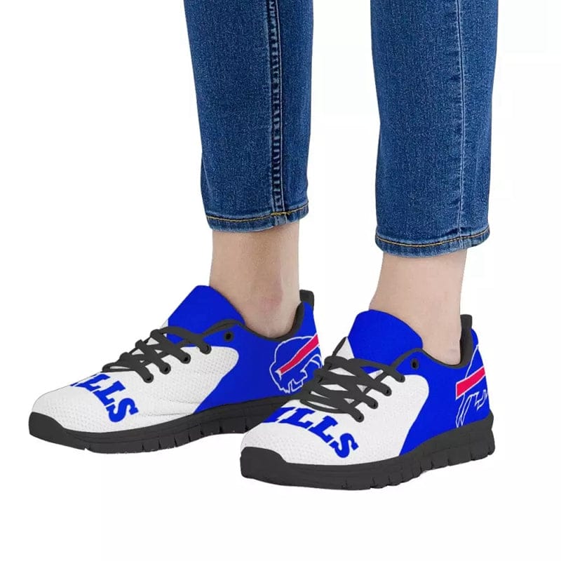 Buffalo Bills Blue Team Name NLF Sneaker Shoes For Men Women Fans
