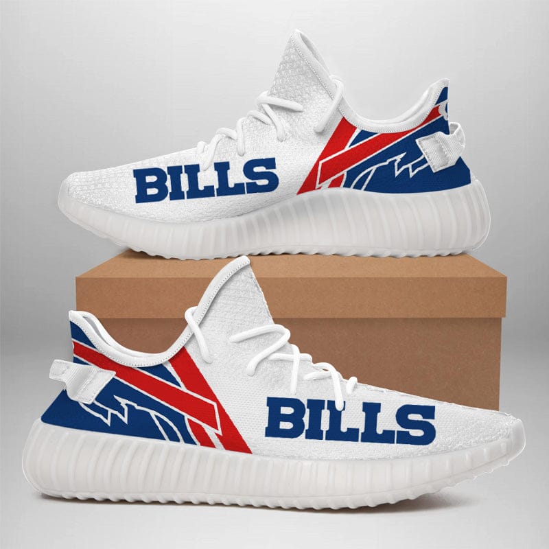 Alternative view of Buffalo Bills NFL 350v Yeezy Sneakers For Men Women Fans