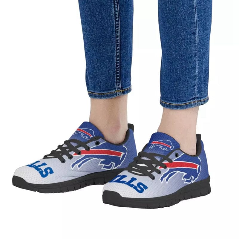 Buffalo Bills Blue Team Name NLF Sneaker Shoes For Men Women Fans - Image 8