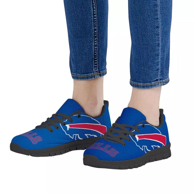 Buffalo Bills Blue Team Name NLF Sneaker Shoes For Men Women Fans - Image 11