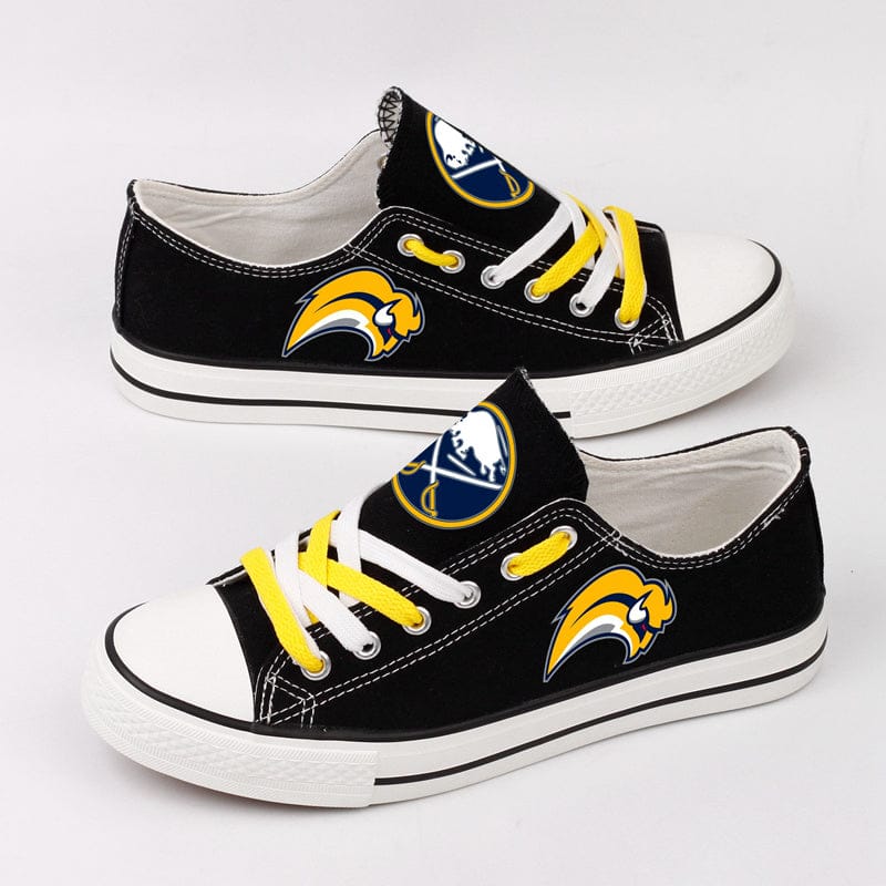 Buffalo Sabres  Low Top Canvas Sport Sneakers Shoes For Men Women Fans - Image 5