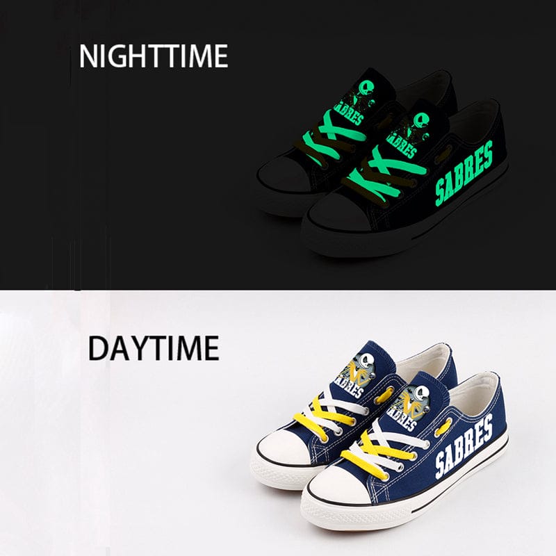 Buffalo Sabres Low Top Canvas Sport Sneakers Shoes For Men Women Fans