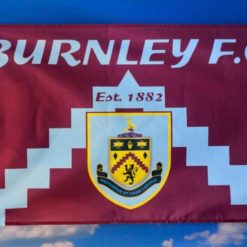 Burnley F.C. Football Club Flag 3x5ft Banner polyester