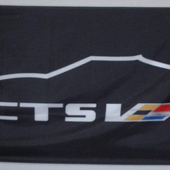 Cadillac CTS V Flag 3X5 Ft Polyester Banner USA 90x150cm