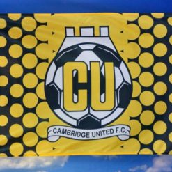 Cambridge Football Club Flag 3x5ft Banner polyester