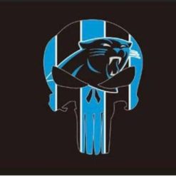 Carolina Panthers Black Flag 3X5 Ft Polyester Banner USA 90x150cm