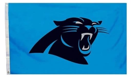 Carolina Panthers Blue US Flag 3X5 Ft Polyester Banner USA 90x150cm
