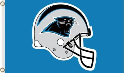 Carolina Panthers Helmet Club Flag 3X5 Ft Polyester Banner USA 90x150cm