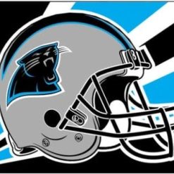Carolina Panthers Helmet Flag 3X5 Ft Polyester Banner USA 90x150cm