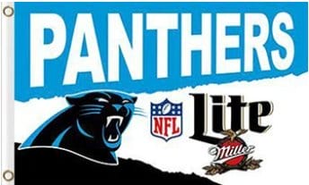 Carolina Panthers Lite Flag 3X5 Ft Polyester Banner USA 90x150cm