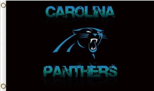 Carolina Panthers Sport Flag 3X5 Ft Polyester Banner USA 90x150cm