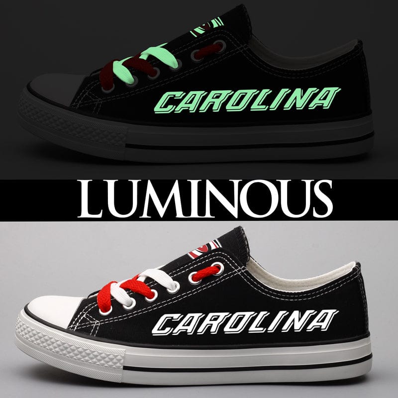 Carolina Hurricanes Low Top Canvas Sport Sneakers Shoes For Men Women Fans