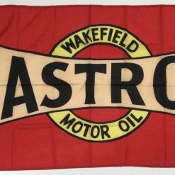 Castrol Wakefield Style 3 Banner Flag British Motor Oil Car Workshop Mechanic 3x5ft