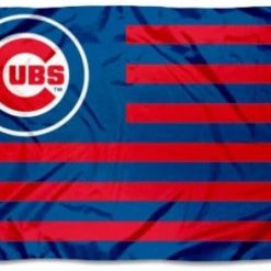 Champions Chicago Cubs Nation Flag 3X5Ft Banner USA Polyester with Brass Grommets