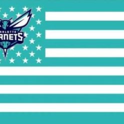 Charlotte Hornets Sport Basketball US Flag 3X5Ft Polyester Banner USA Digital Print