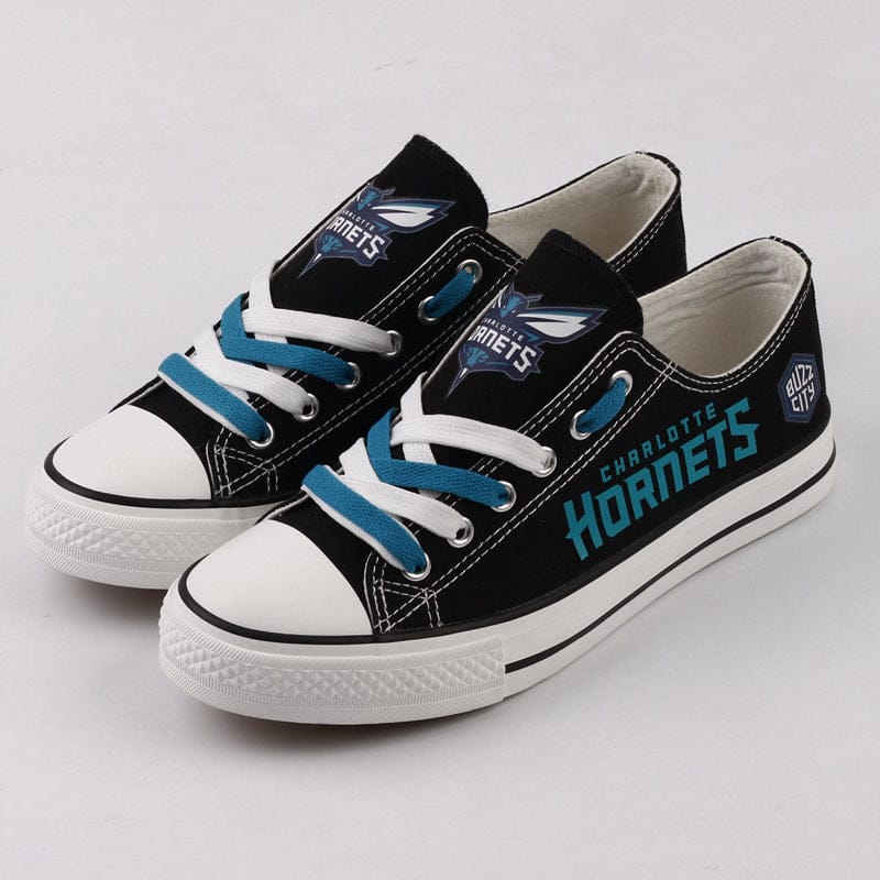 Alternative view of Charlotte Hornets Atlanta Hawks Sport Sneakers Shoes For Men Women Fans