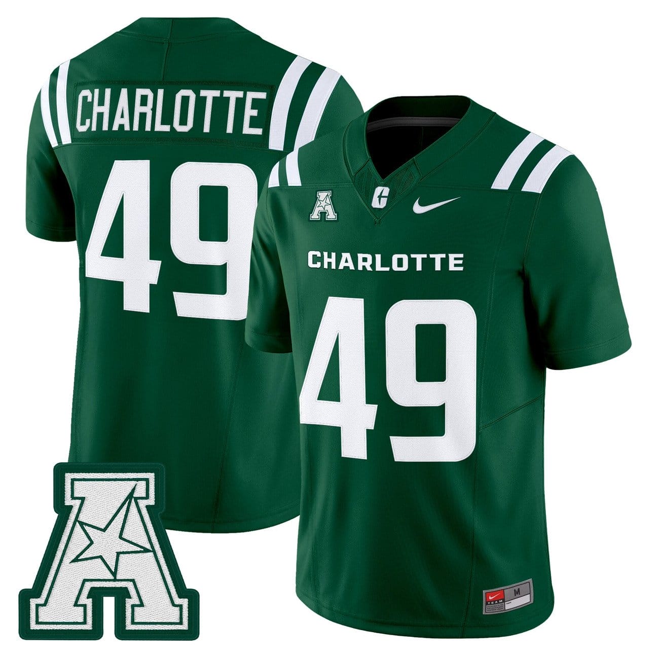 Charlotte Jersey #49 Charlotte 49ers 2025 Vapor Limited Stitched - Image 5