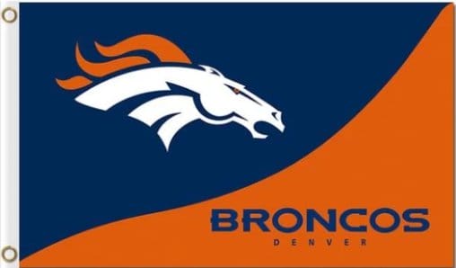 Charming Denver Broncos Flag 3X5 Ft Polyester Banner USA 90x150cm
