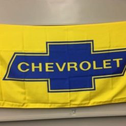 Chevrolet Blue Yellow Flag 3X5 Ft Polyester Banner USA 90x150cm