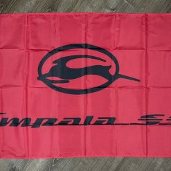Chevrolet Chevy Impala SS Flag 3x5 ft Racing Red Banner Man-Cave Garage Club