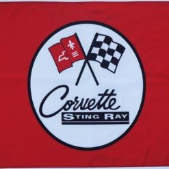 Chevrolet Corvette Sting Red Flag 3X5 Ft Polyester Banner USA 90x150cm