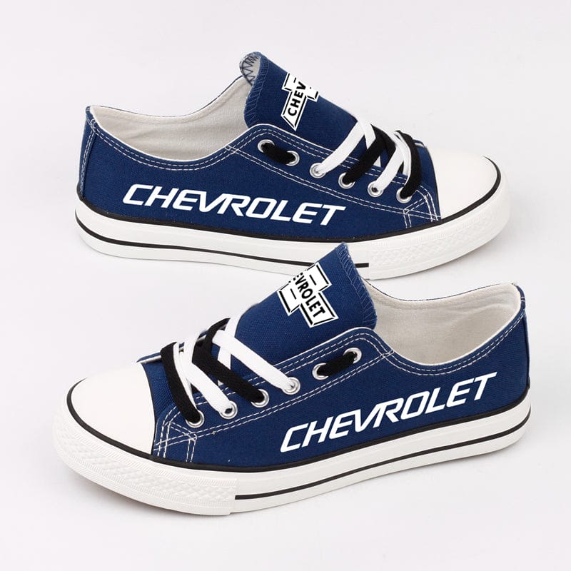Chevrolet Canvas Sneakers Shoes For Men Women Fans - Image 6