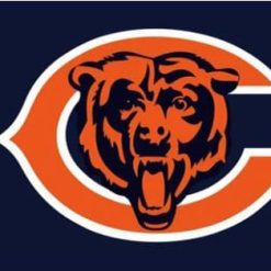 Chicago Bears Digital US Flag 3X5 Ft Polyester Banner USA 90x150cm