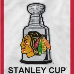 Chicago Blackhawks 1961 Stanley Cup Vertical Flag 3X5Ft Polyester Digital Print Banner USA