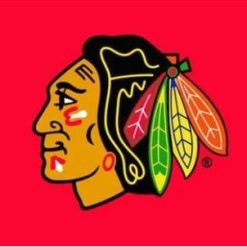 Chicago Blackhawks Custom Red Flag 3X5Ft Polyester Digital Print Banner USA