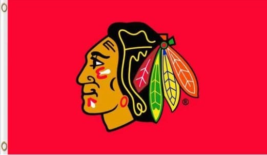 Chicago Blackhawks Custom Red Flag 3X5Ft Polyester Digital Print Banner USA