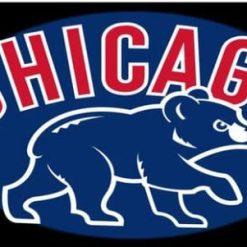 Chicago Cub Team US Flag 3X5Ft Banner USA Polyester with Brass Grommets