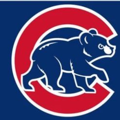 Chicago Cub Team US Flag 3X5Ft Banner USA Polyester with Brass Grommets - 5
