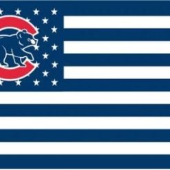 Chicago Cubs Flag Baseball US Flag 3X5Ft Banner USA Polyester with Brass Grommets