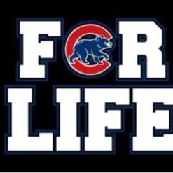 Chicago Cubs For Life Flag 3X5Ft Banner USA Polyester with Brass Grommets