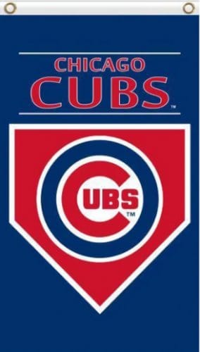 Chicago Cubs World Series Flag 3X5Ft Banner USA Polyester with Brass Grommets