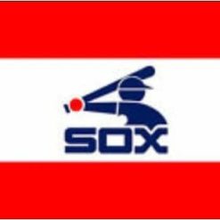Chicago White Sox Red flag 3X5Ft Banner USA Polyester with Brass Grommets
