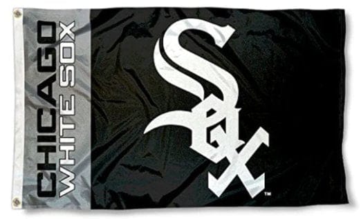 Chicago White Sox Retro flag 3X5Ft Banner USA Polyester with Brass Grommets